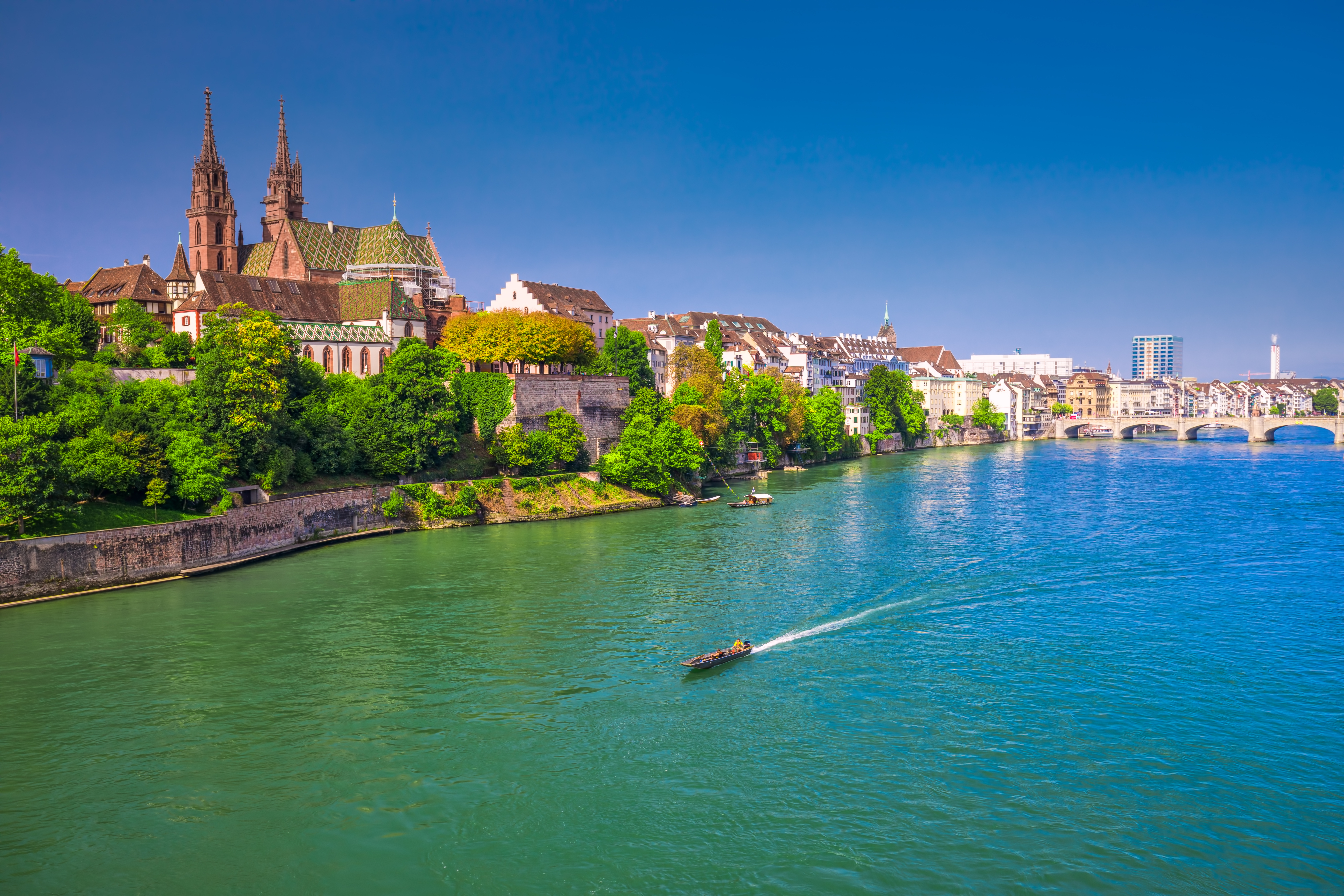 Mighty Rhine to Switzerland by Rail